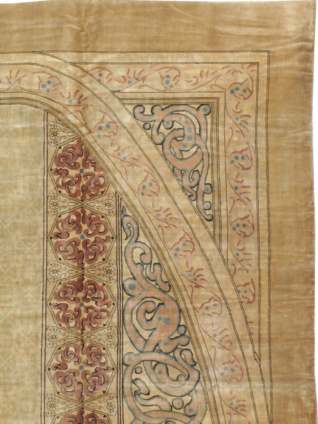 Antique Indian Lahore Carpet, No.10556 - Staging