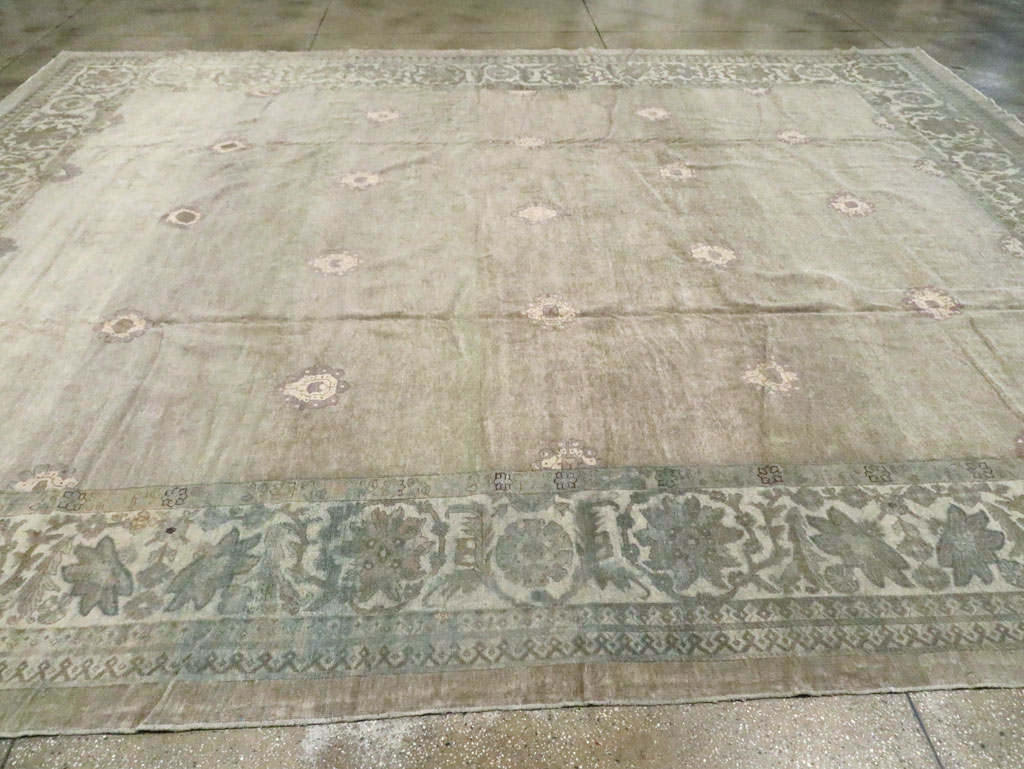 Antique Indian Amritsar Carpet, No.10581 - Staging