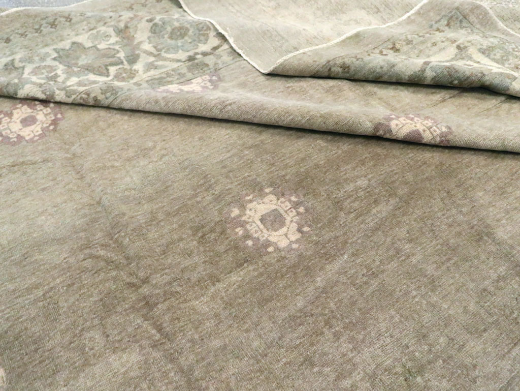 Antique Indian Amritsar Carpet, No.10581 - Staging