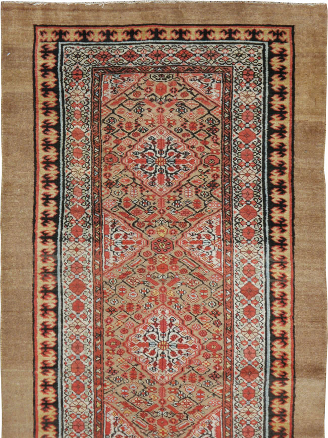Antique Persian Serab Runner, No.10616 - Staging