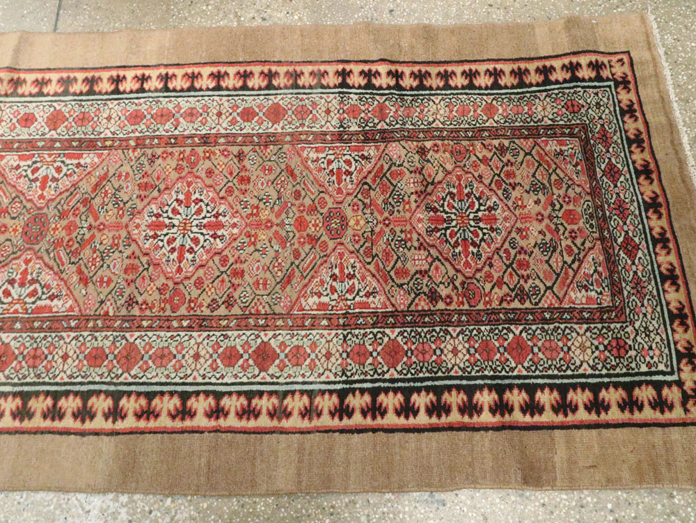Antique Persian Serab Runner, No.10616 - Staging