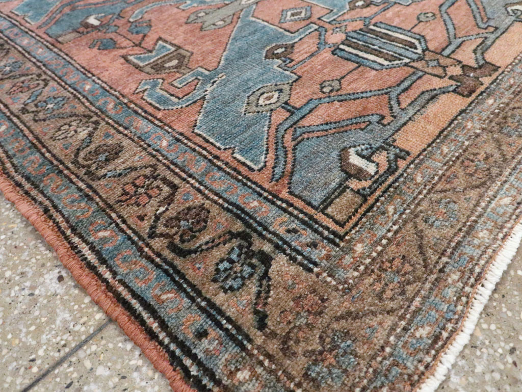 Antique Persian Malayer Rug, No.10742 - Staging