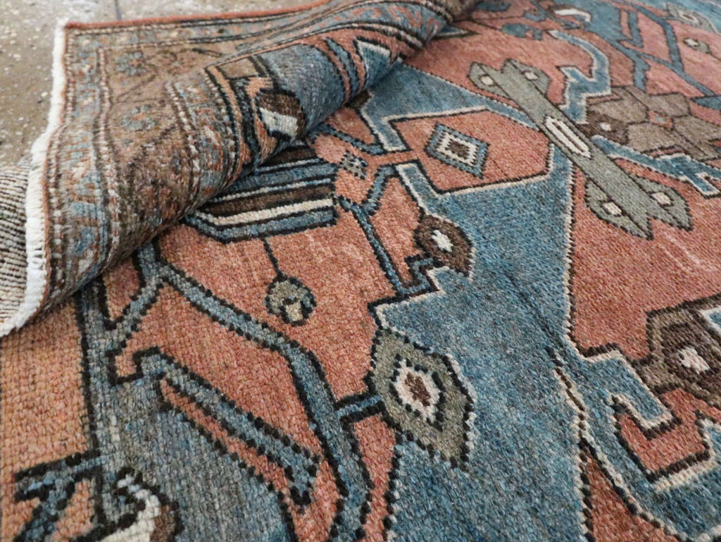 Antique Persian Malayer Rug, No.10742 - Staging