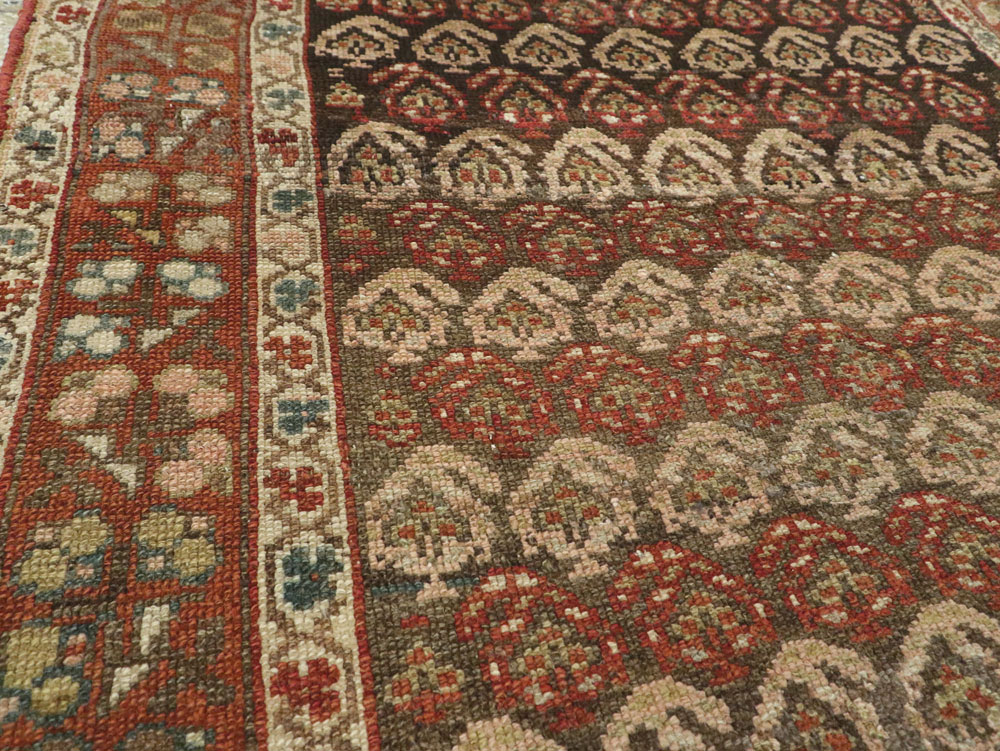 Antique Kurdish Runner, No.10757 - Staging