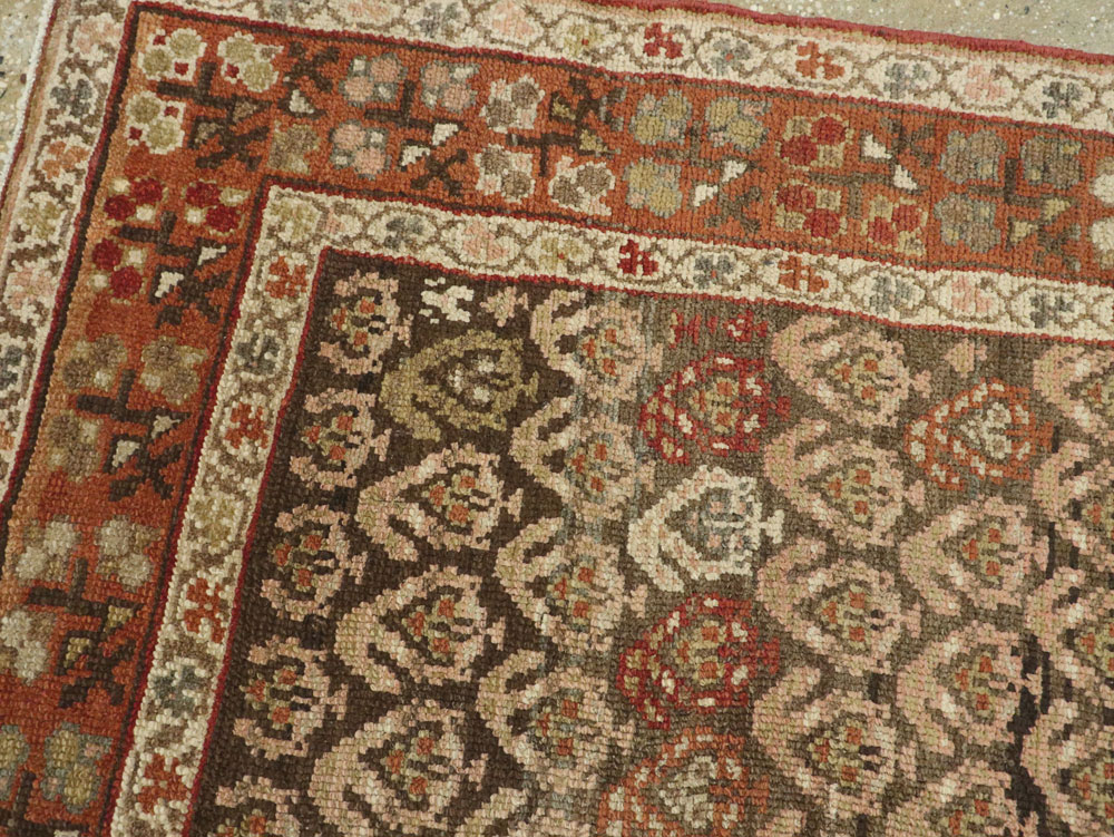 Antique Kurdish Runner, No.10757 - Staging