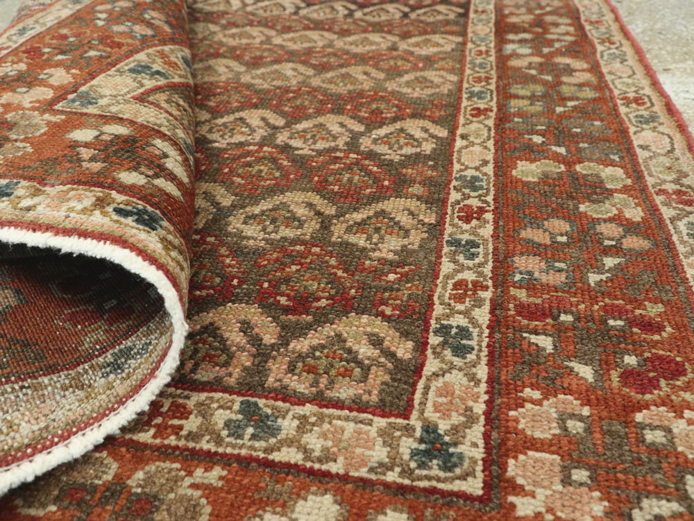 Antique Kurdish Runner, No.10757 - Staging