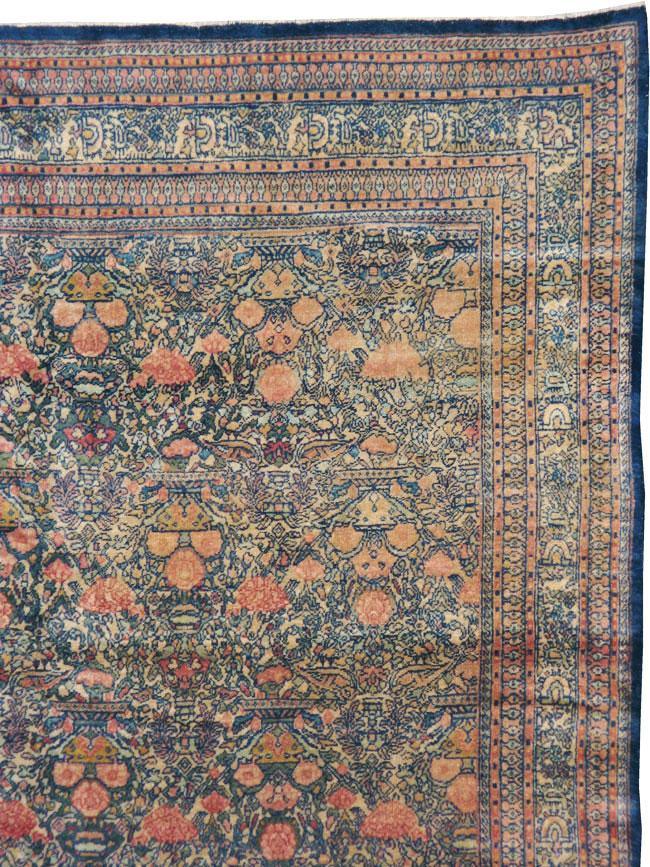 Antique Persian Tehran Carpet, No.10812 - Staging