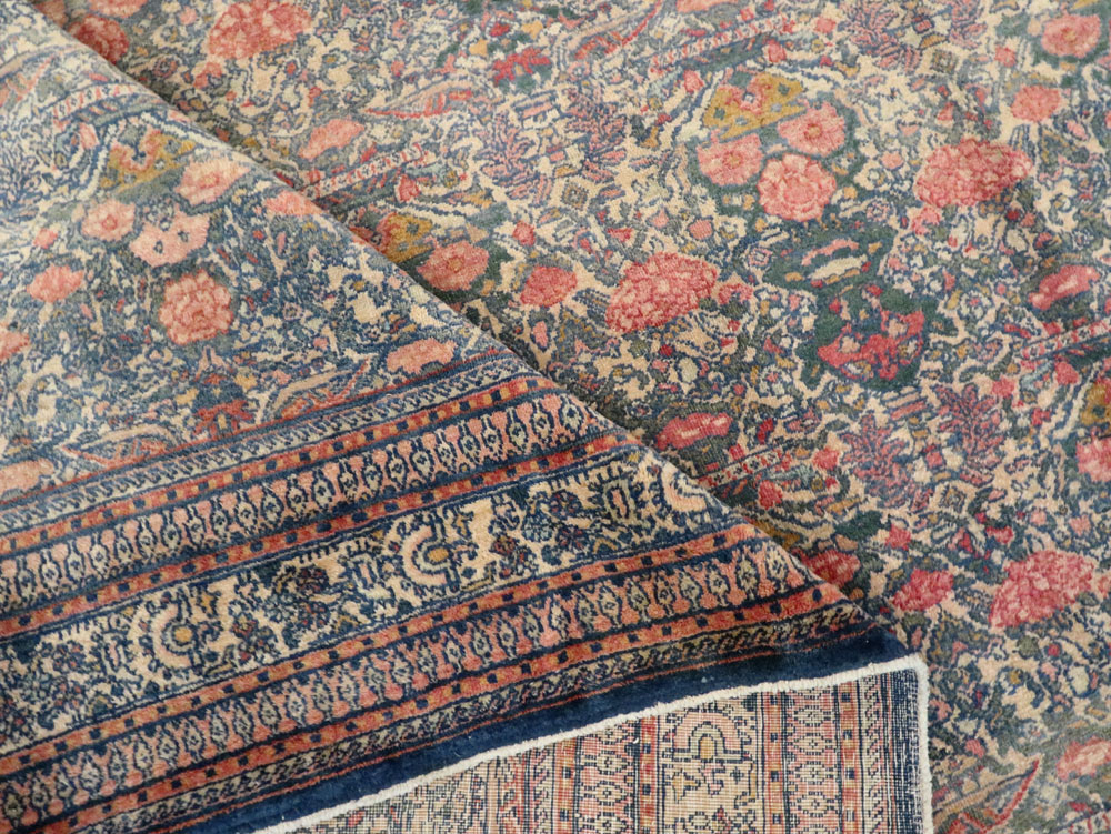 Antique Persian Tehran Carpet, No.10812 - Staging