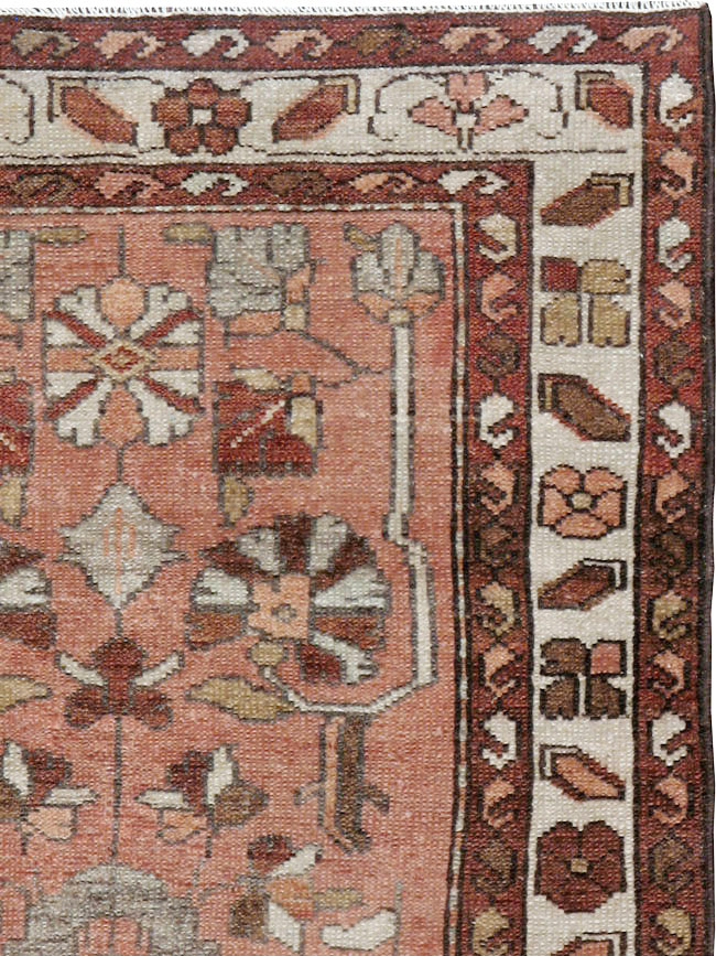 Antique Persian Malayer Rug, No.10856 - Staging