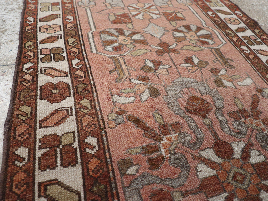 Antique Persian Malayer Rug, No.10856 - Staging