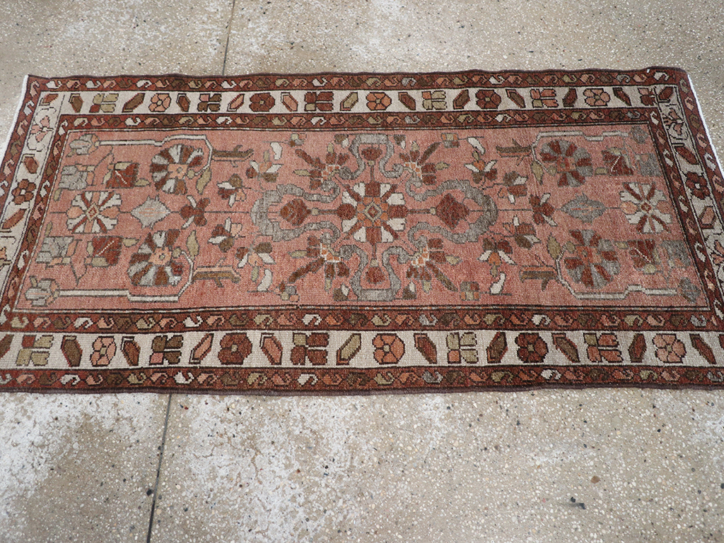 Antique Persian Malayer Rug, No.10856 - Staging
