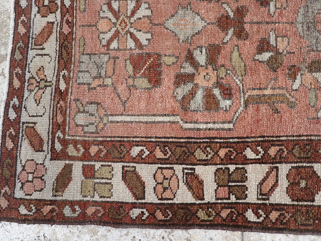 Antique Persian Malayer Rug, No.10856 - Staging