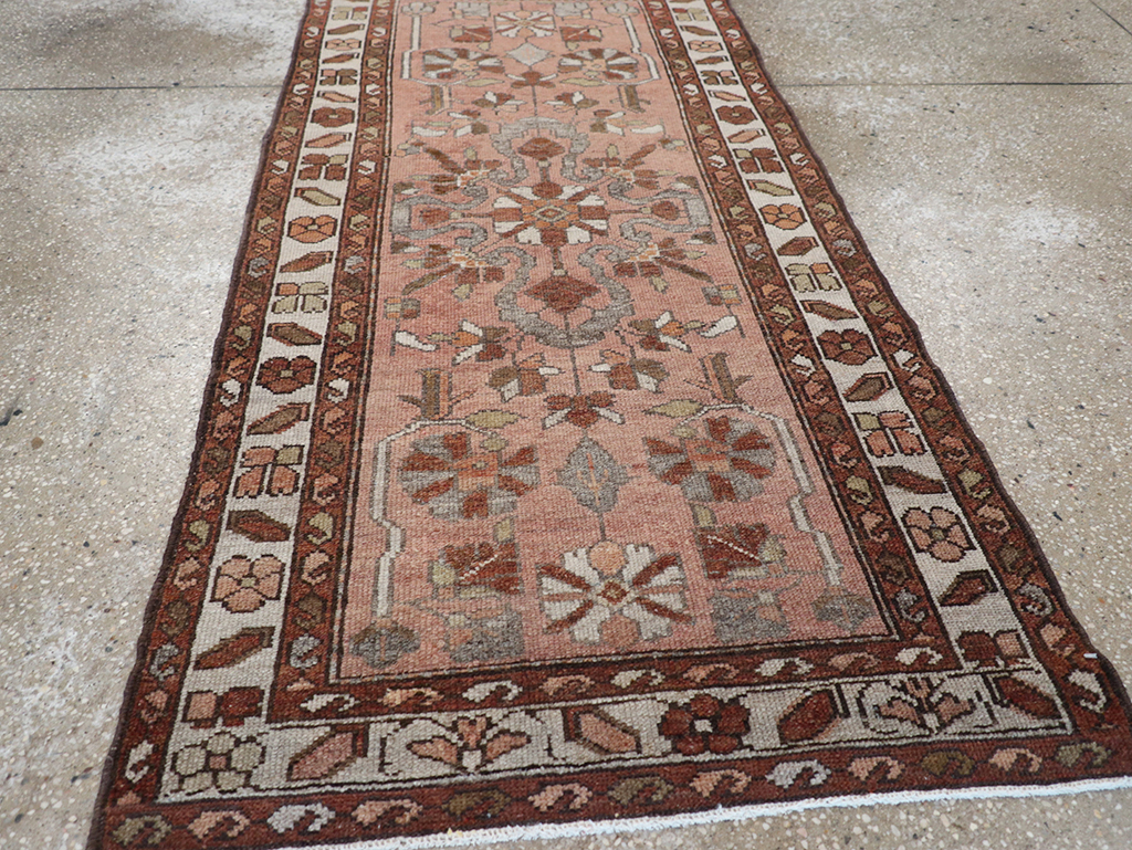 Antique Persian Malayer Rug, No.10856 - Staging