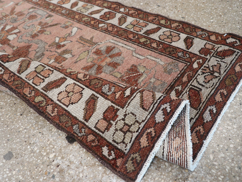 Antique Persian Malayer Rug, No.10856 - Staging