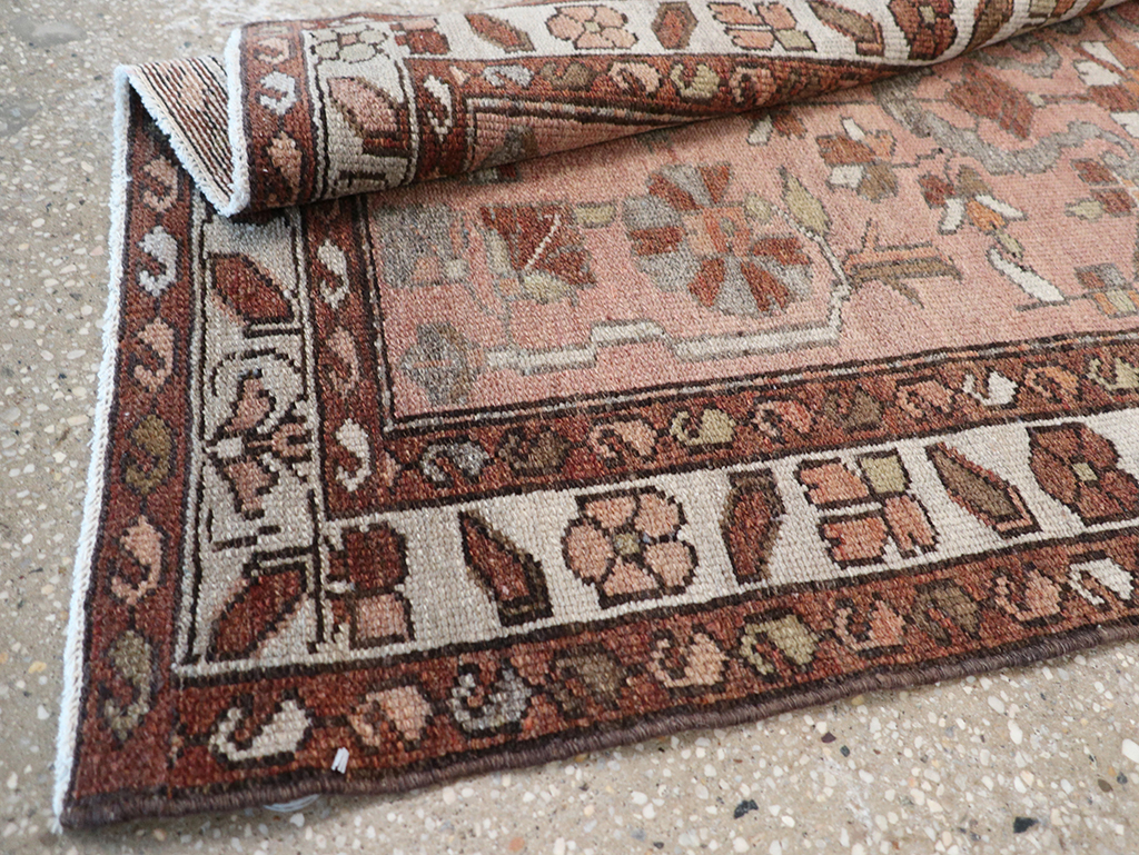 Antique Persian Malayer Rug, No.10856 - Staging