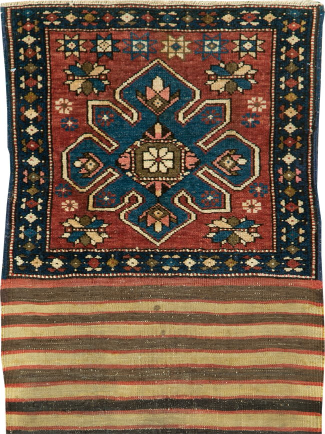 Antique Northwest Persian Bag Face Runner, No.10890 - Staging