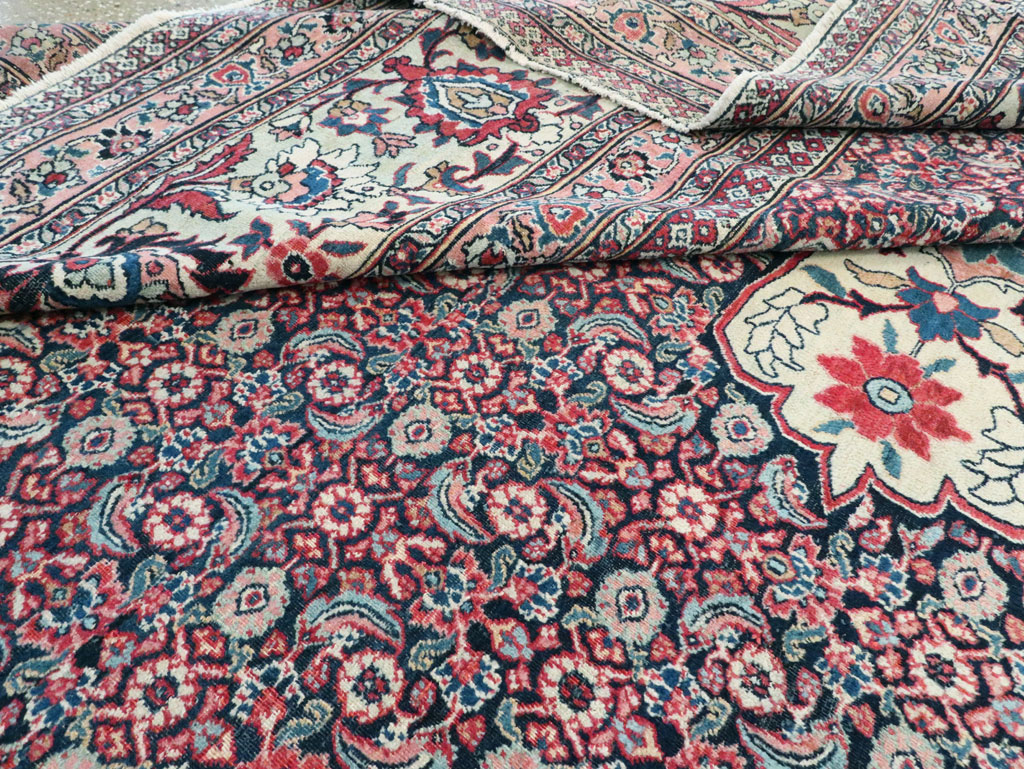 Antique Persian Khorossan Carpet, No.11058 - Staging