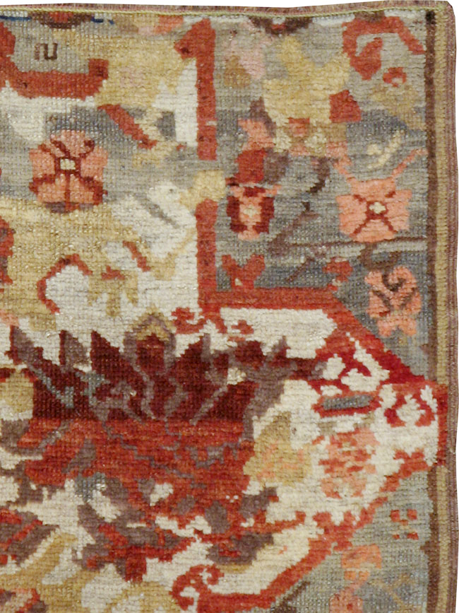 Antique Caucasian Karabagh Rug, No.11066 - Staging