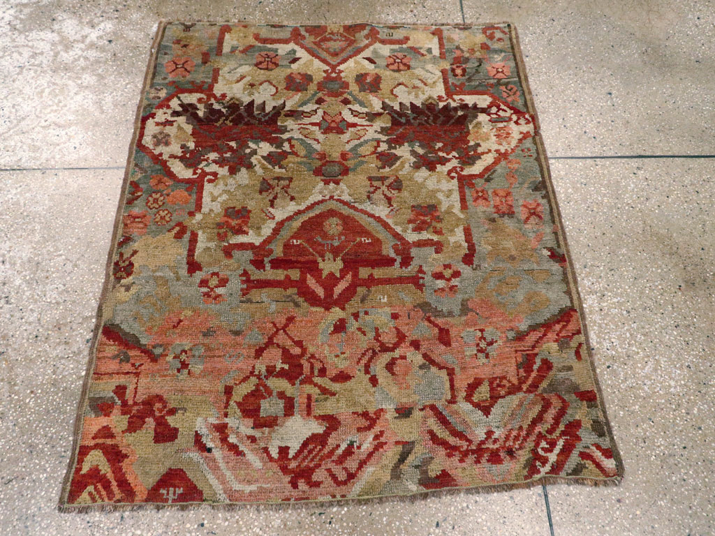 Antique Caucasian Karabagh Rug, No.11066 - Staging
