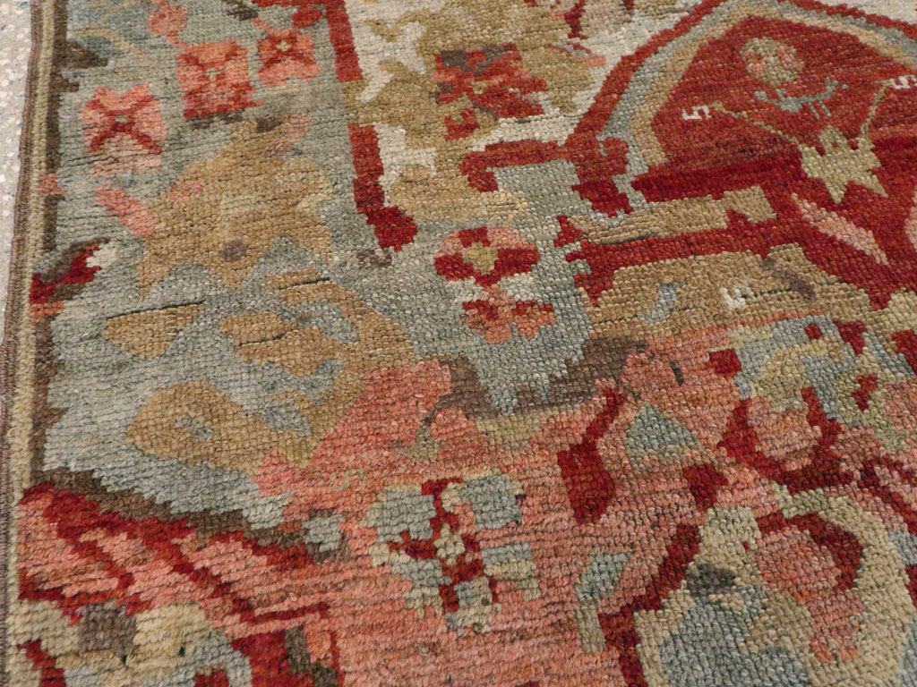 Antique Caucasian Karabagh Rug, No.11066 - Staging