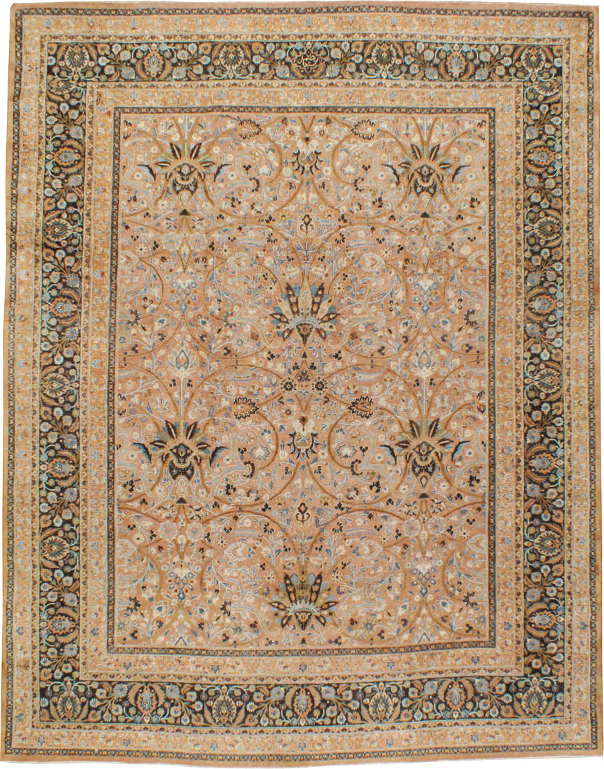 Antique Persian Dorokhsh Carpet, No.11179 - Staging