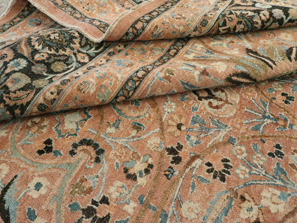 Antique Persian Dorokhsh Carpet, No.11179 - Staging