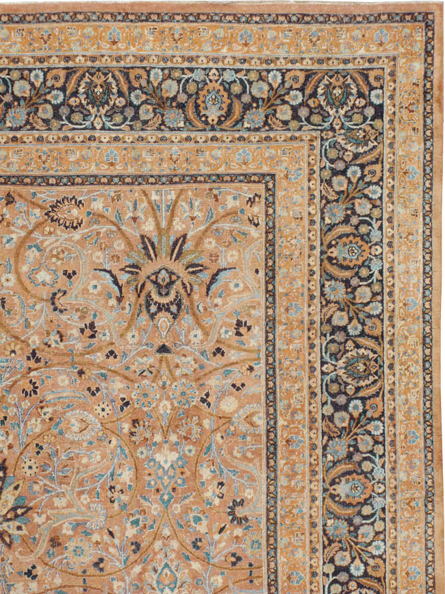 Antique Persian Dorokhsh Carpet, No.11179 - Staging