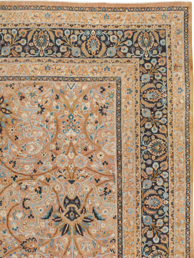 Antique Persian Dorokhsh Carpet, No.11179 - Staging