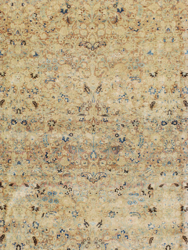 Antique Persian Mashad Oversize Carpet, No.11313 - Staging