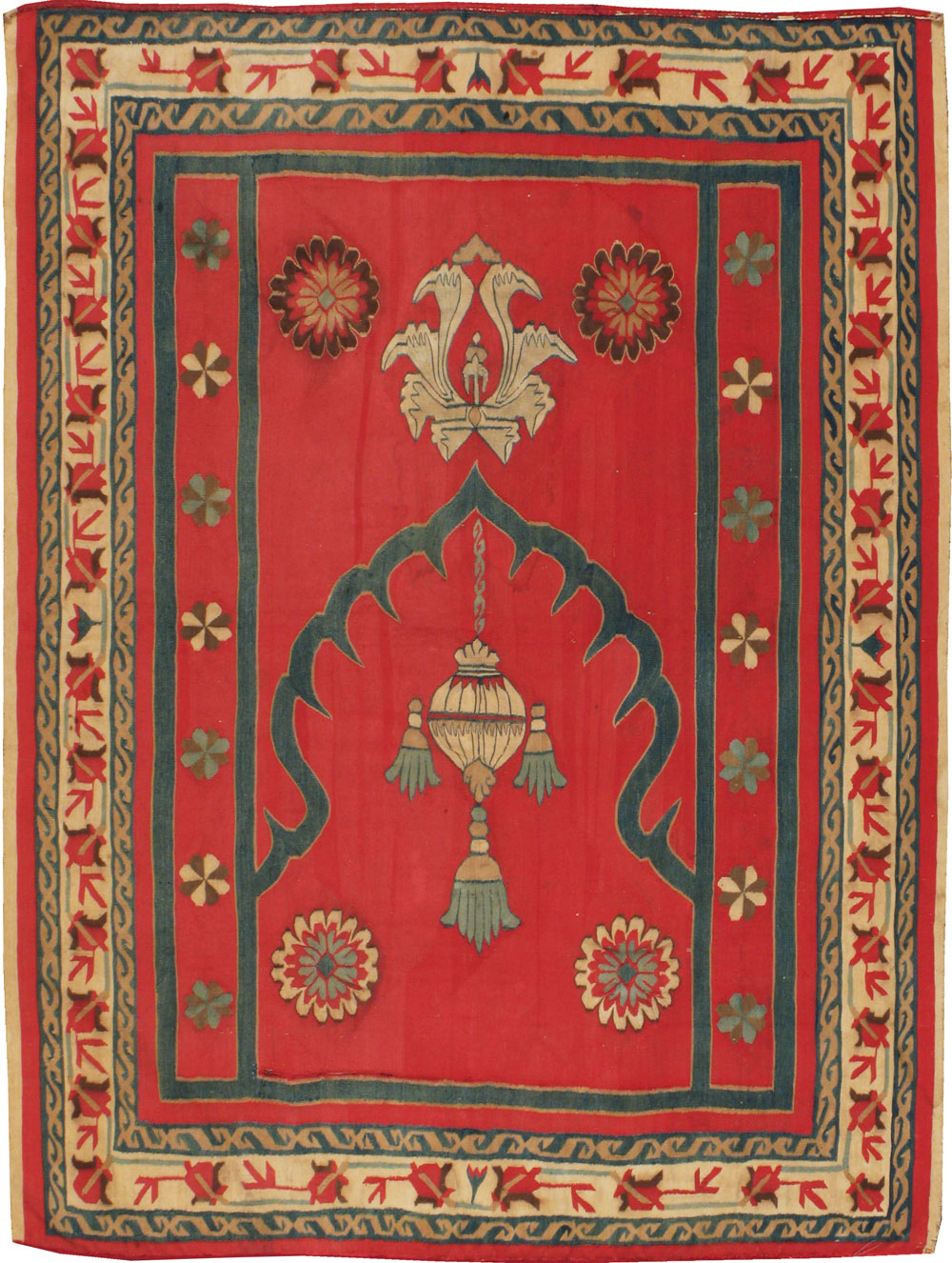 A Indian Dhurrie, No.11324 - Staging