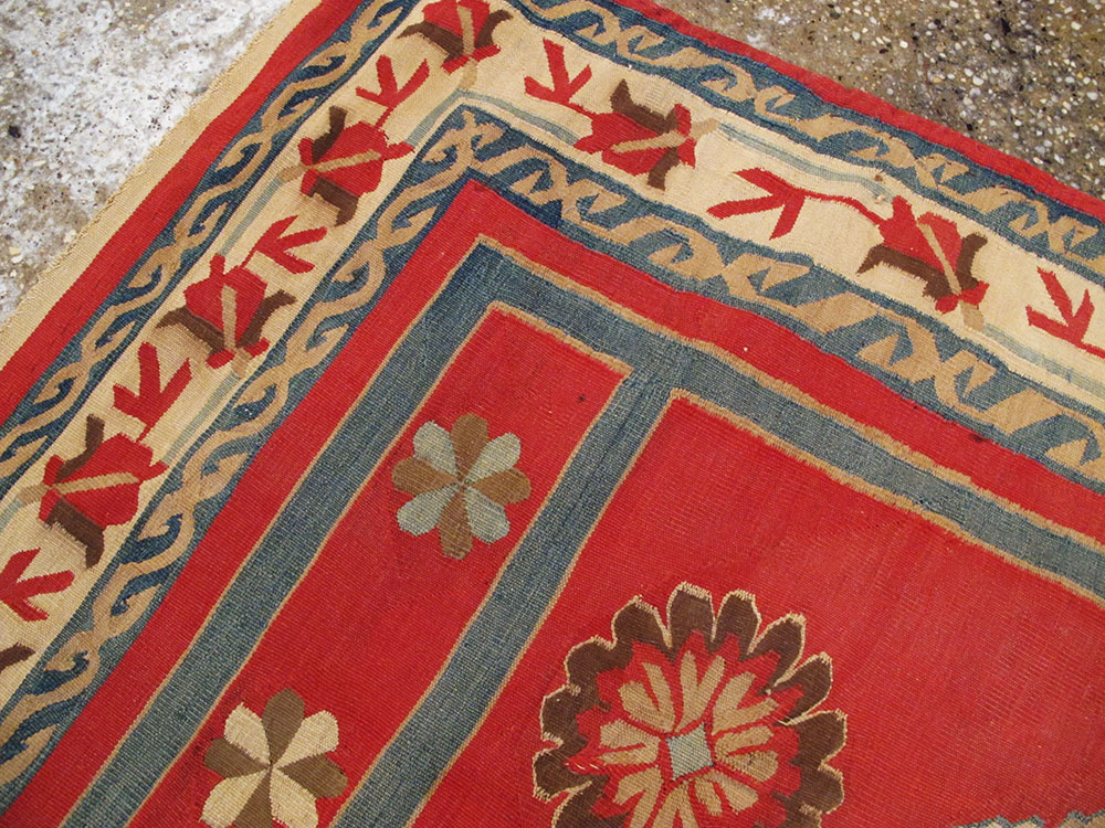 A Indian Dhurrie, No.11324 - Staging