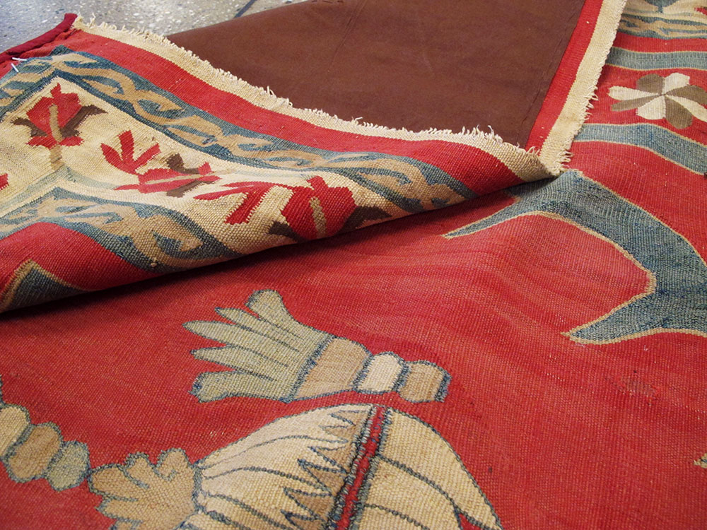 A Indian Dhurrie, No.11324 - Staging