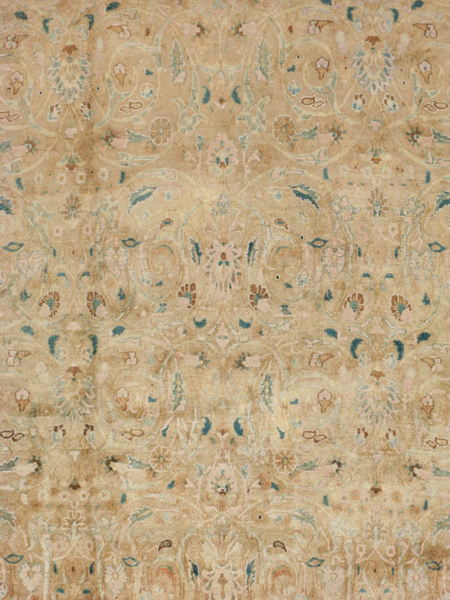 Antique Persian Dorokhsh Carpet, No.11339 - Staging