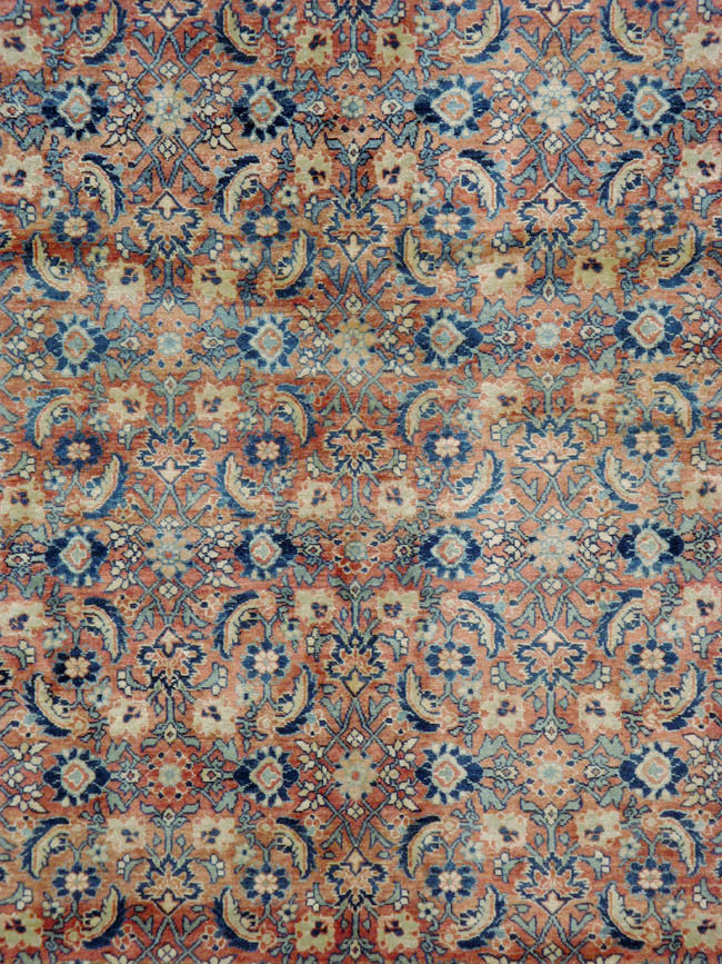 Antique Persian Tabriz Carpet, No.11379 - Staging