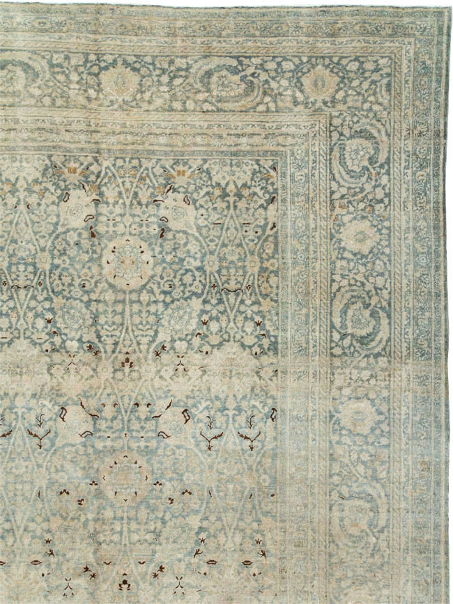 Antique Persian Tabriz Carpet, No.11436 - Staging