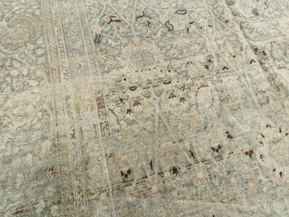 Antique Persian Tabriz Carpet, No.11436 - Staging