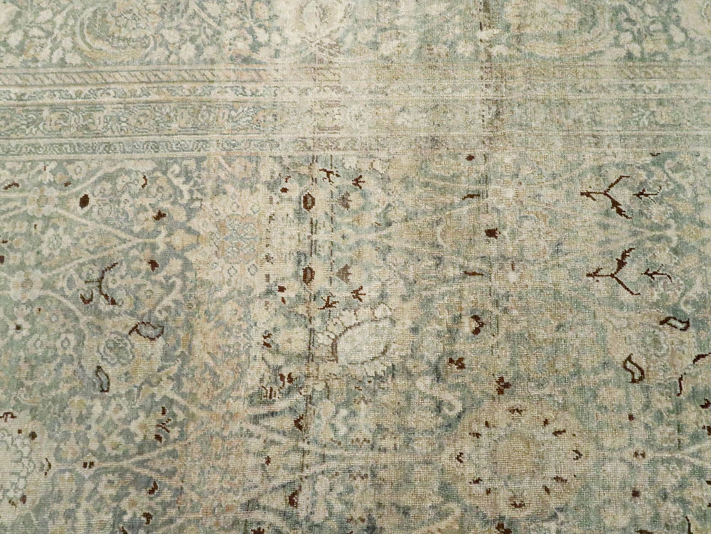 Antique Persian Tabriz Carpet, No.11436 - Staging