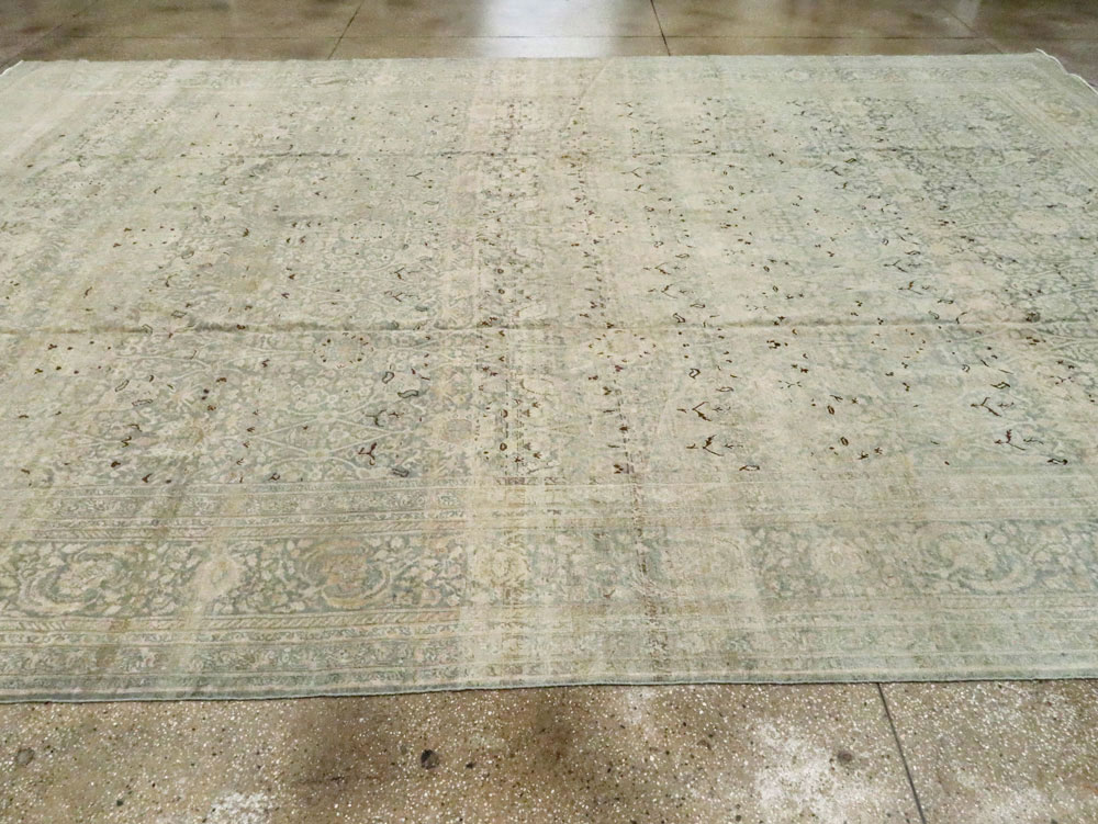 Antique Persian Tabriz Carpet, No.11436 - Staging