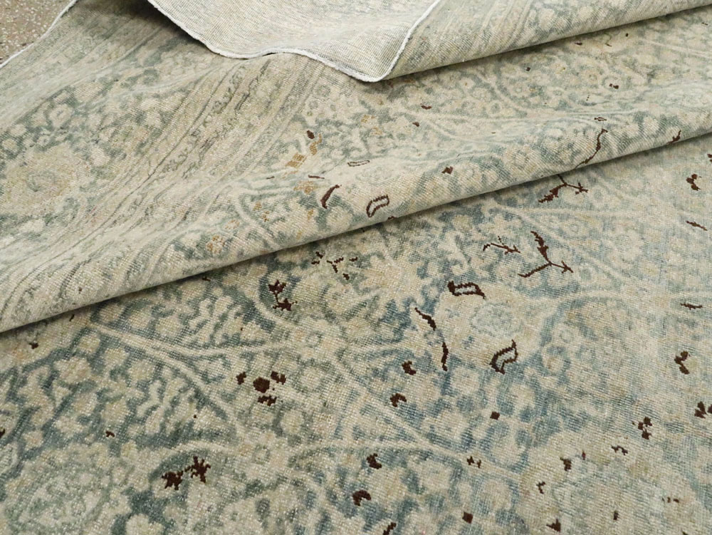 Antique Persian Tabriz Carpet, No.11436 - Staging