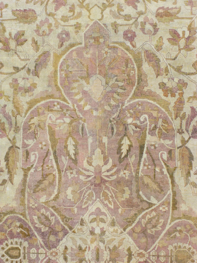 Antique Indian Amritsar Carpet, No.11443 - Staging