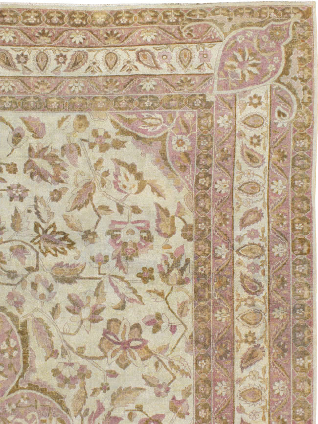 Antique Indian Amritsar Carpet, No.11443 - Staging