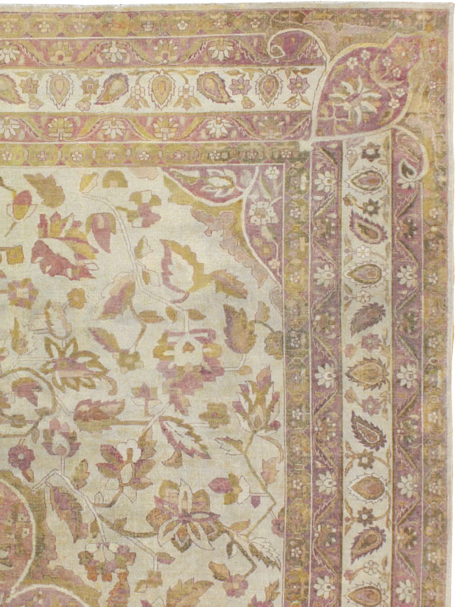 Antique Indian Amritsar Carpet, No.11443 - Staging