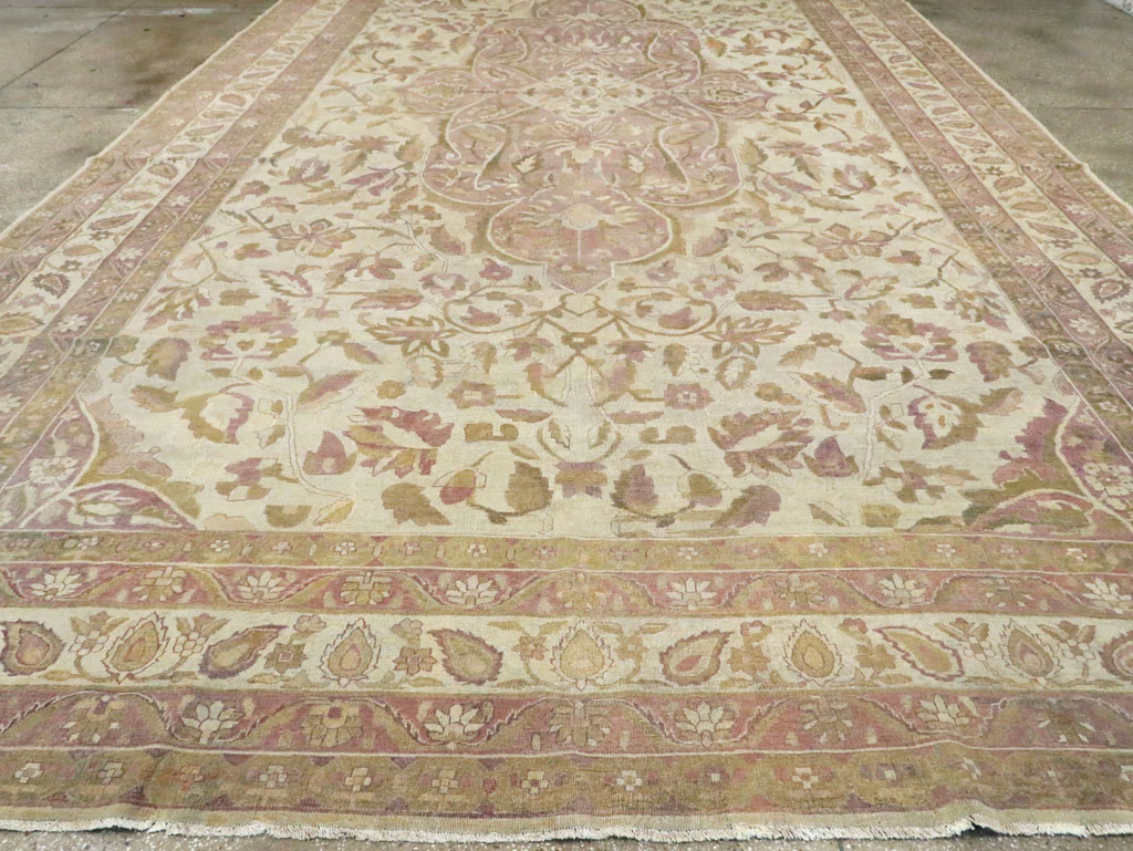 Antique Indian Amritsar Carpet, No.11443 - Staging