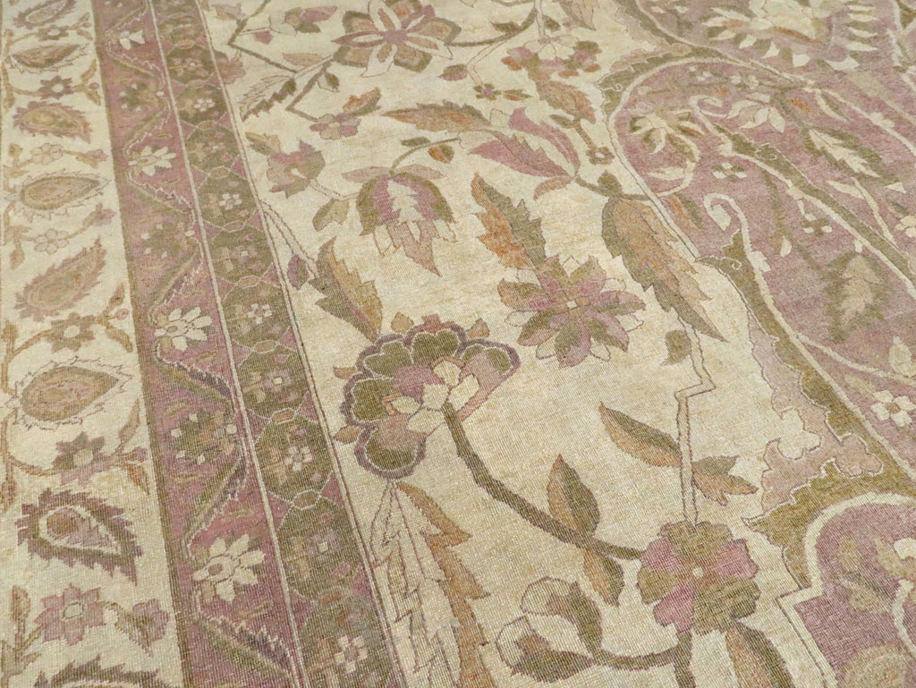 Antique Indian Amritsar Carpet, No.11443 - Staging