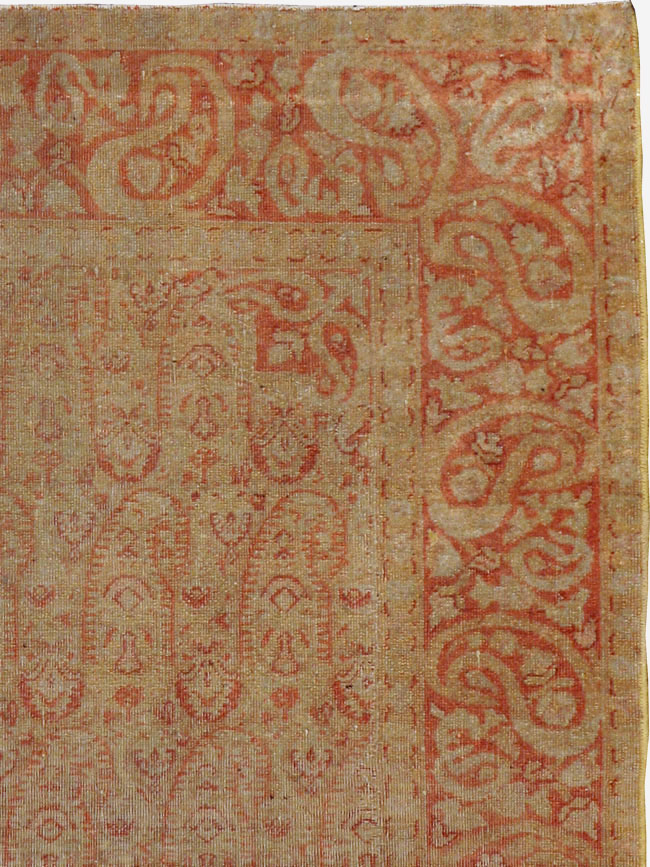 Antique Indian Amritsar Carpet, No.11447 - Staging