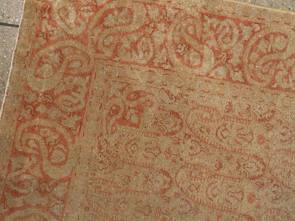 Antique Indian Amritsar Carpet, No.11447 - Staging