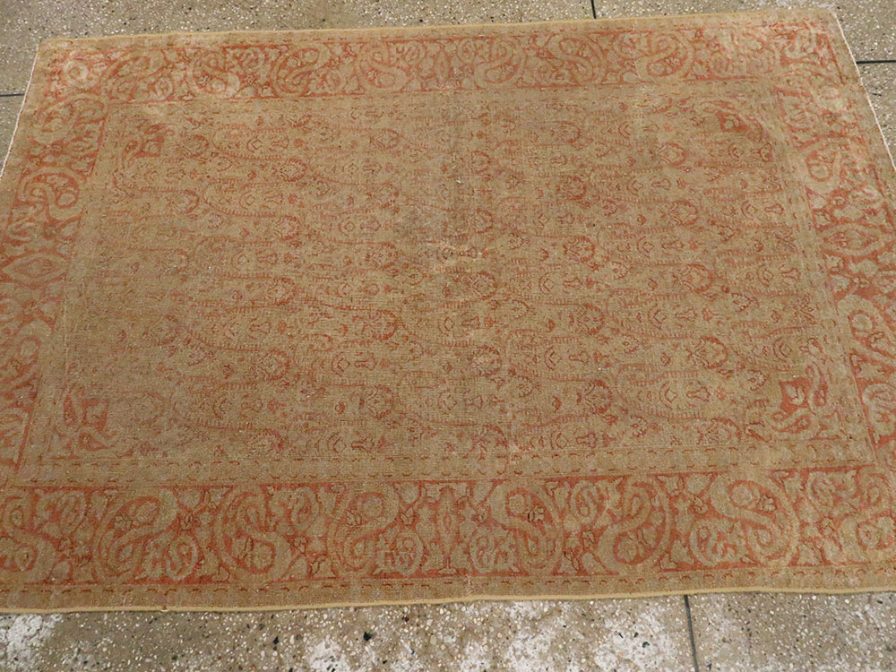 Antique Indian Amritsar Carpet, No.11447 - Staging
