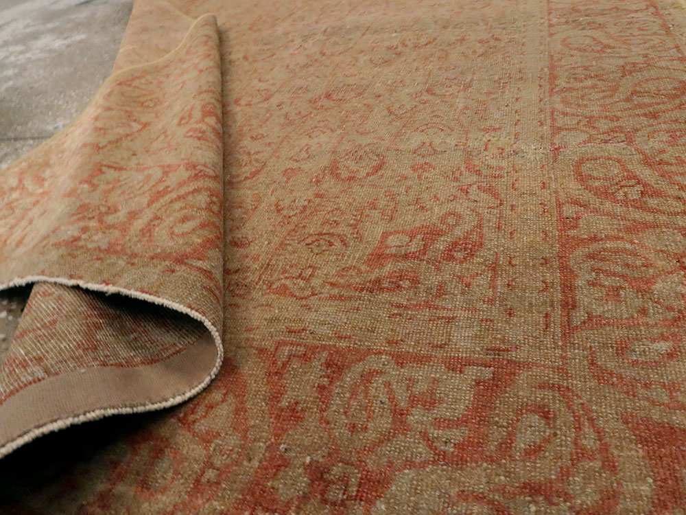 Antique Indian Amritsar Carpet, No.11447 - Staging