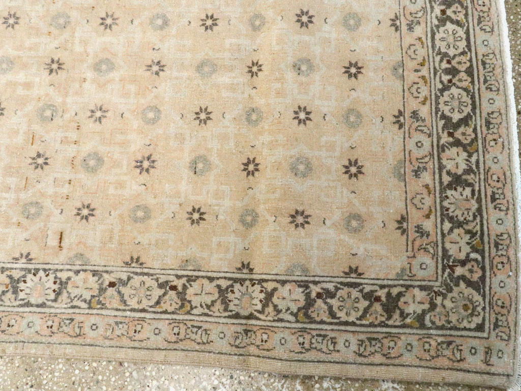 Vintage Persian Kashan Runner, No.11458 - Staging