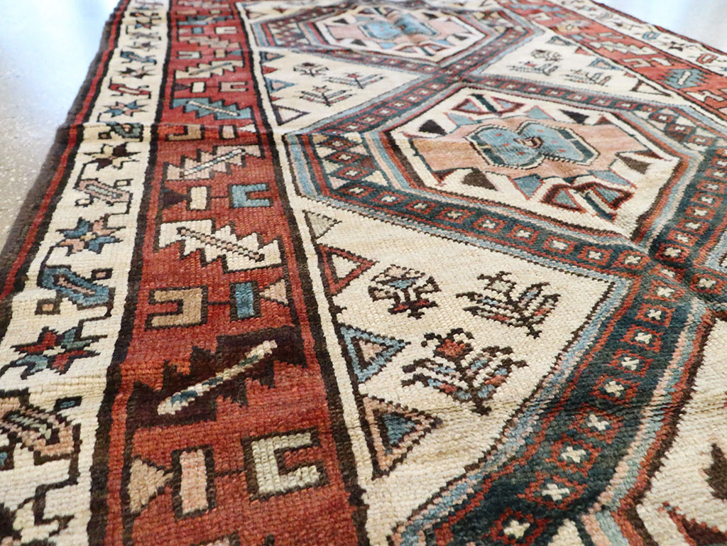 Antique Persian Serab Gallery Rug, No.11459 - Staging